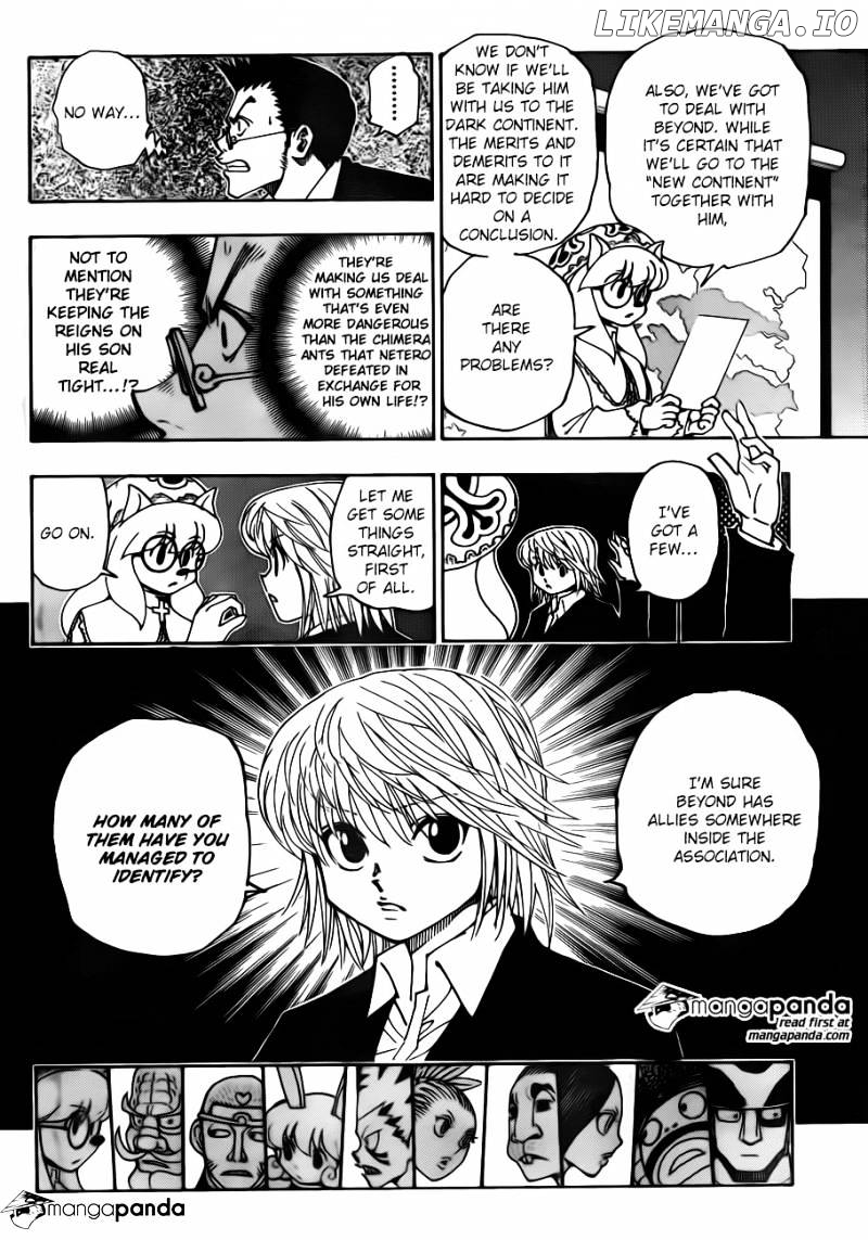 Hunter x Hunter, Chapter 346 image 03